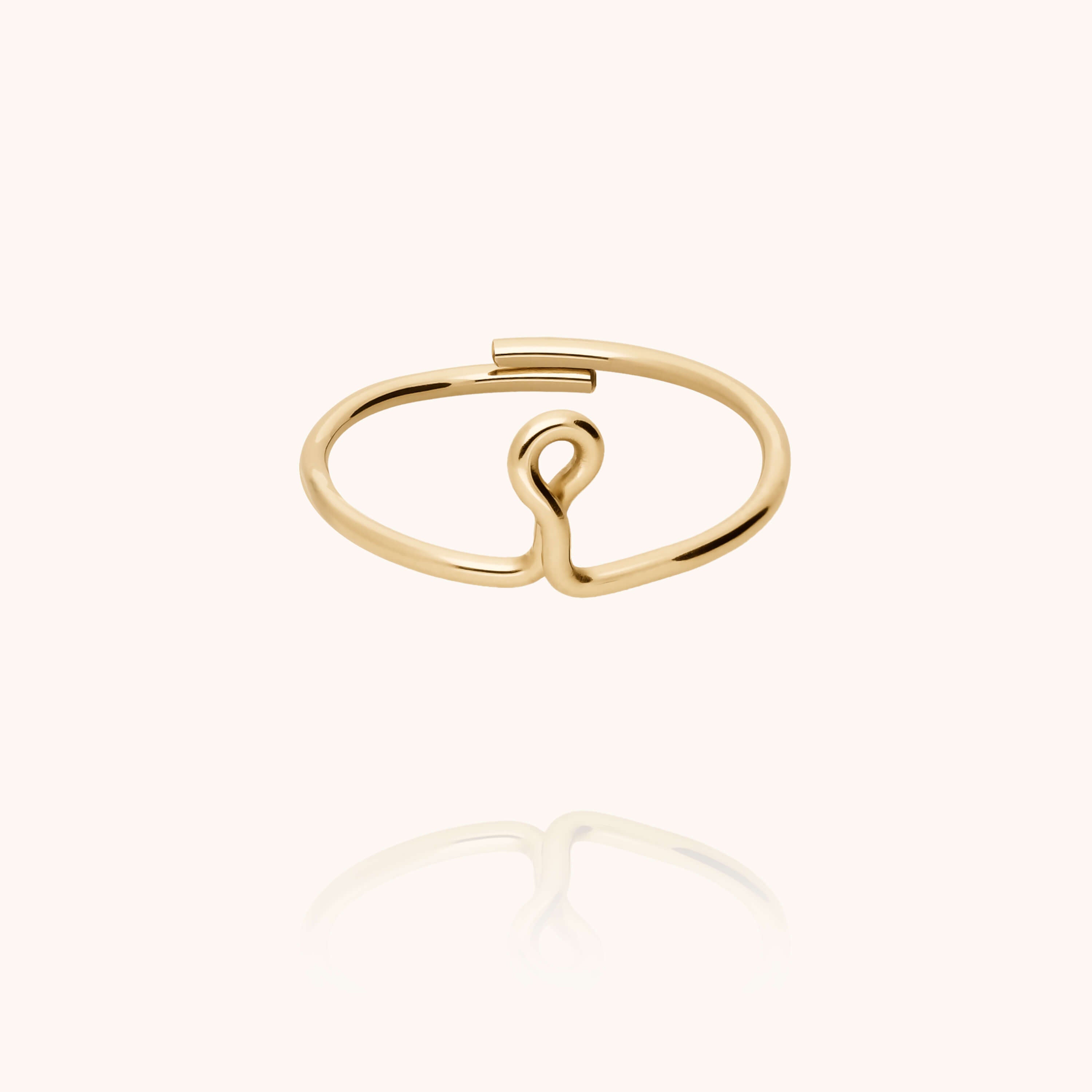 Bague élégant gold filled 14k cadeau personnalisé Atelier Paulin