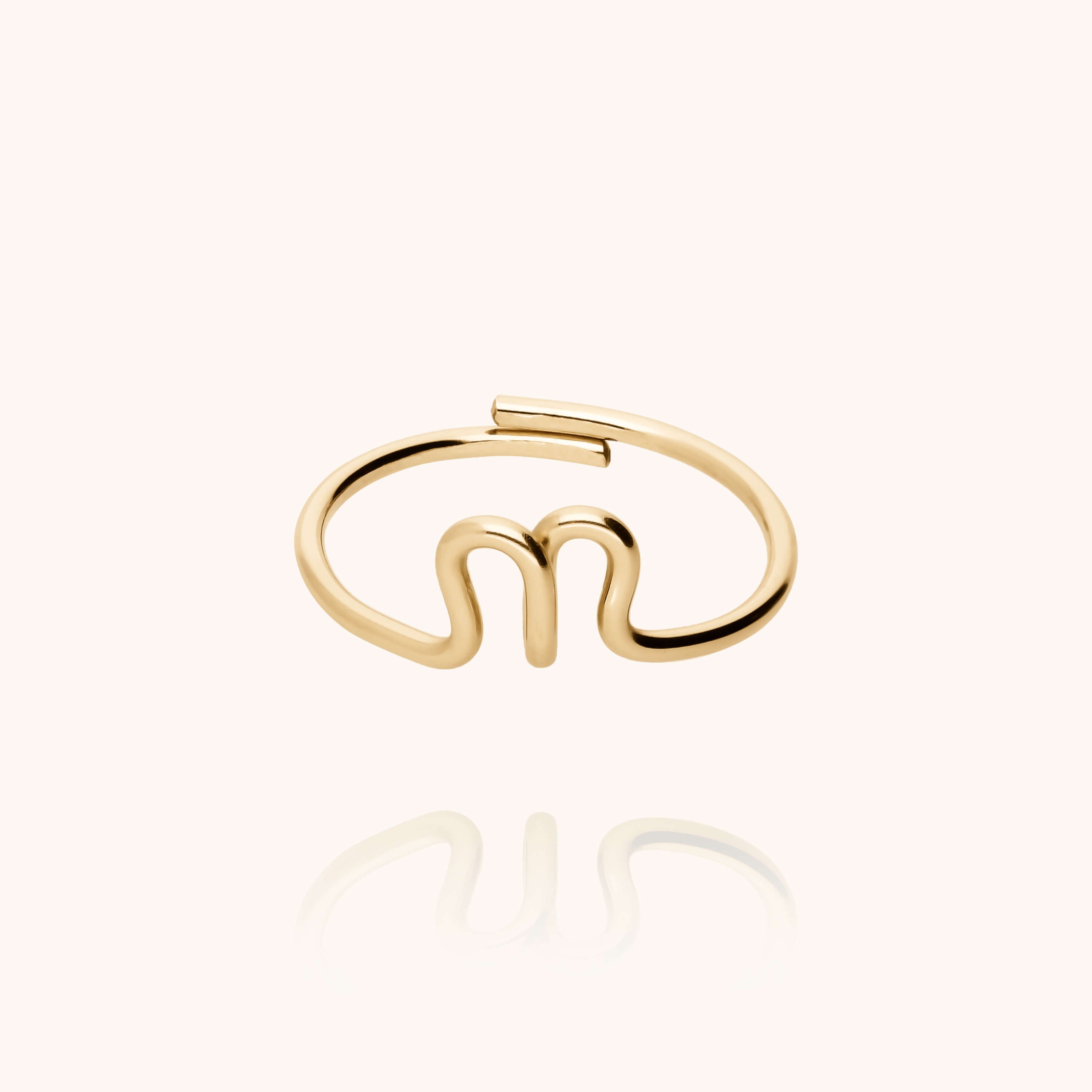 Bague élégant gold filled 14k cadeau personnalisé Atelier Paulin