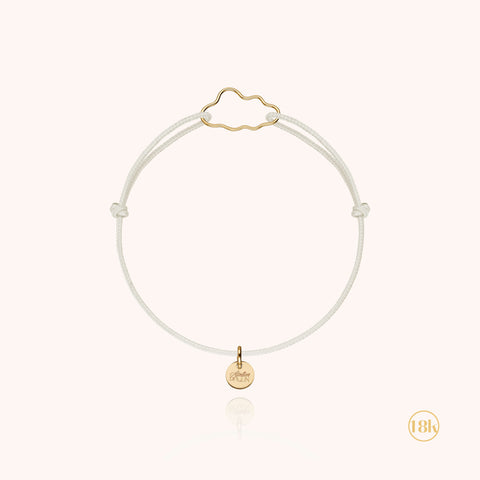 alternate image of Little Cloud Child Cord Bracelet