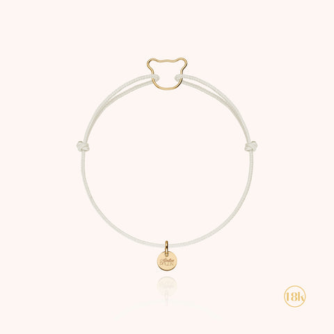 18k yellow gold - natural