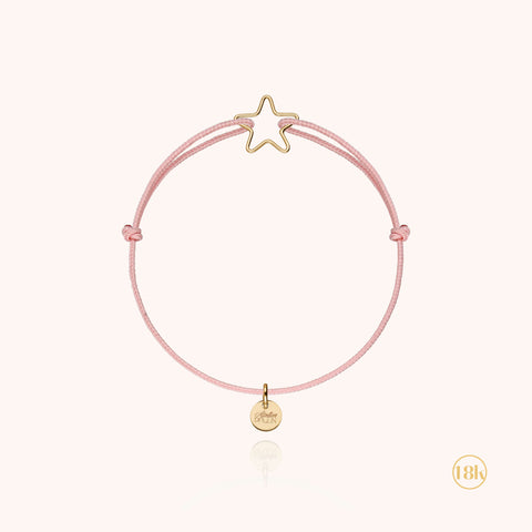 18k yellow gold - light pink