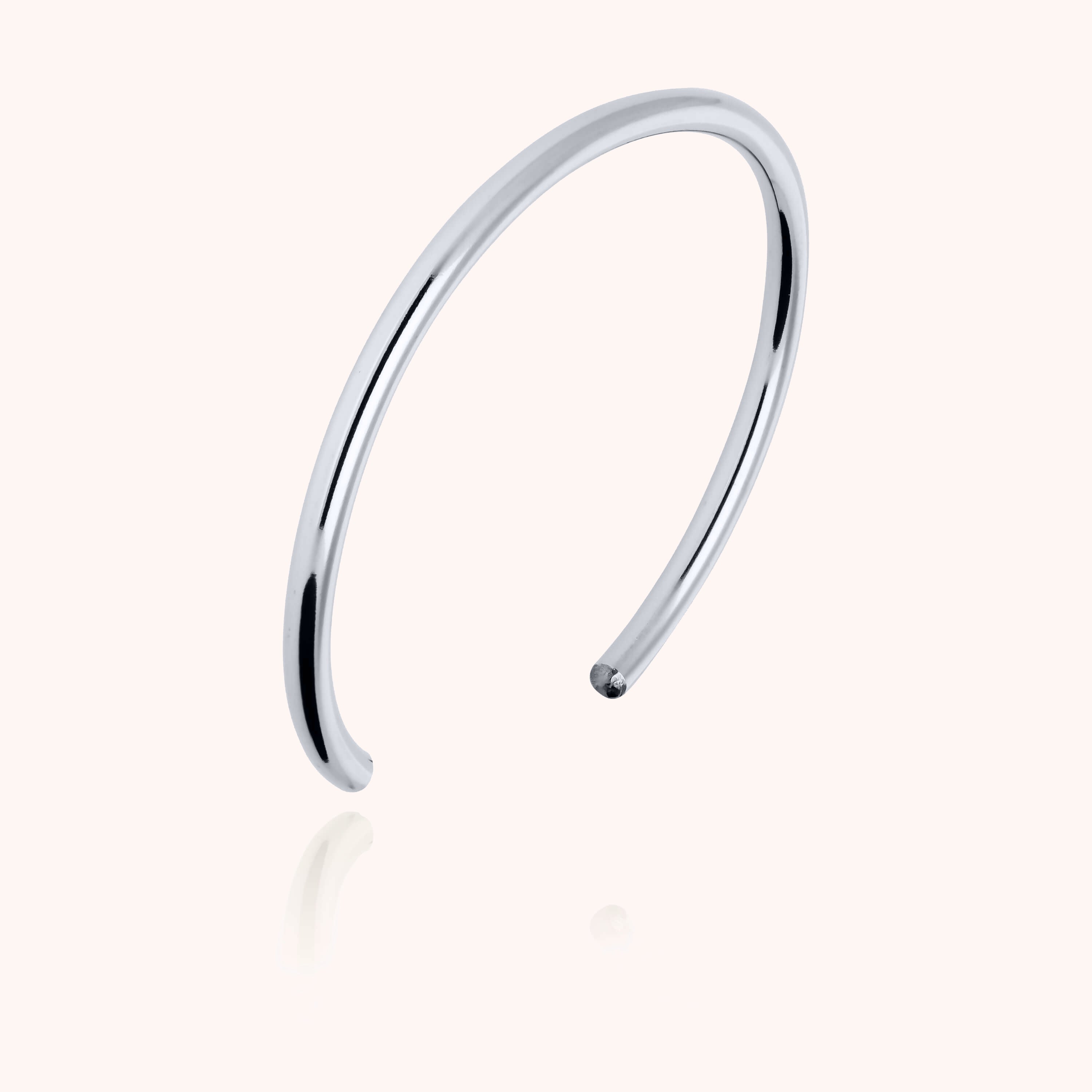 Bracelet O Cube - argent initiale argent 925 Atelier Paulin